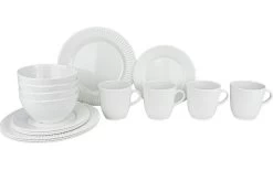 Gimex Royal Edelweiss Antislip Melamin Geschirr-Set 16-tlg.