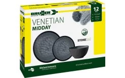 Brunner Midday Venetian Melamin Geschirr-Set 12-tlg.