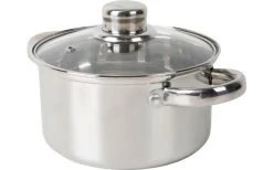 Bo-Camp Royal Edelstahl Kochtopf Set 3-tlg.