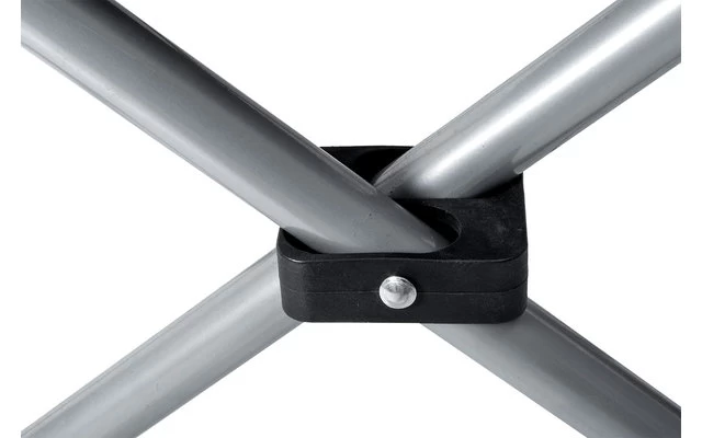 Basic Nature Travelchair Holiday Faltstuhl Schwarz – Bild 4