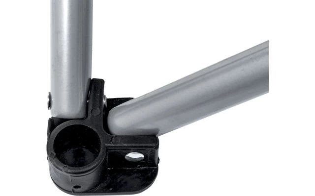 Basic Nature Travelchair Holiday Faltstuhl Schwarz – Bild 5