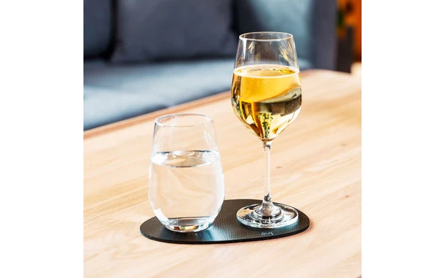 Silwy® Metall Nano Gel Platzset Leder-Look 20 Cm Blau – Bild 2