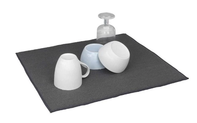 Wenko Mikrofaser Abtropfmatte Miko Blau – Bild 3