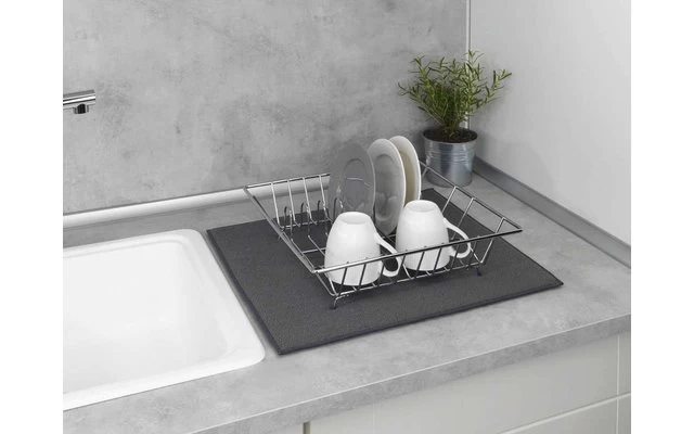 Wenko Mikrofaser Abtropfmatte Miko Blau – Bild 5