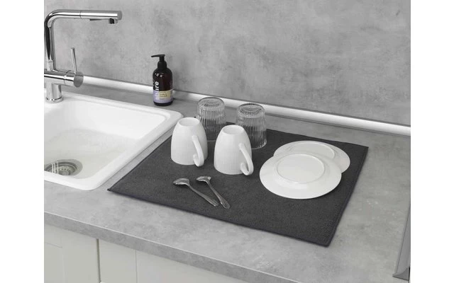 Wenko Mikrofaser Abtropfmatte Miko Blau – Bild 6