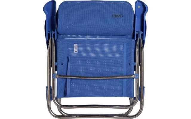 Crespo AL-205 Beach Chair Strandstuhl Compact Blau – Bild 6