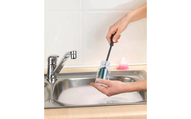 Wenko Silikon Spülbürste 25 Cm Blau – Bild 5