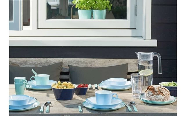 Mepal Flow Essteller 260 Mm Ocean Blue – Bild 3