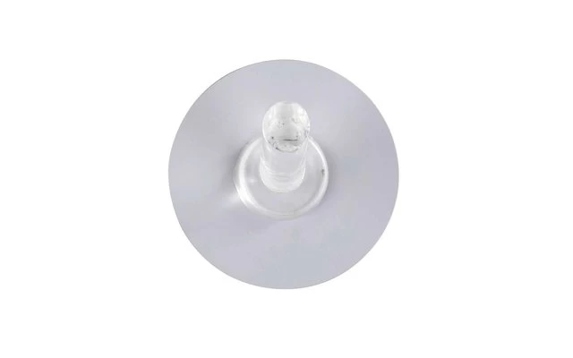 Wenko Static-Loc Haken Mittelgroß Edelstahl Optik