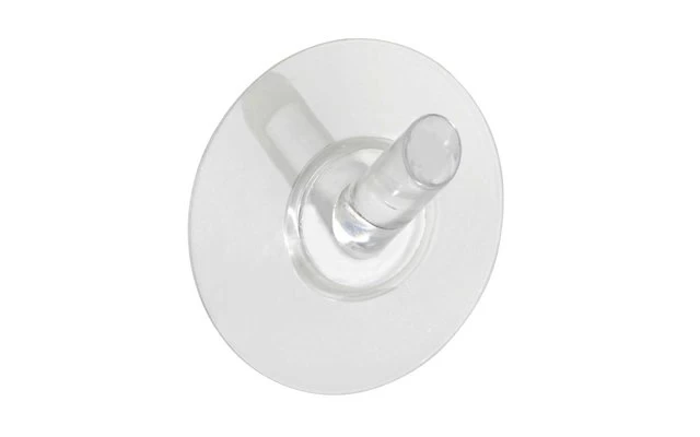 Wenko Static-Loc Haken Mittelgroß Edelstahl Optik – Bild 3