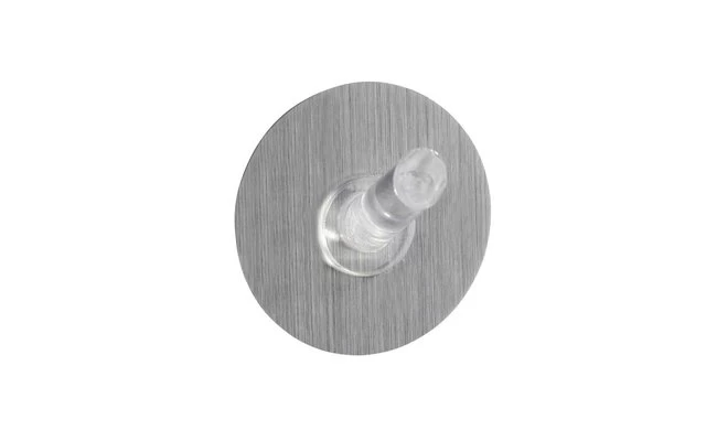Wenko Static-Loc Haken Mittelgroß Edelstahl Optik – Bild 6