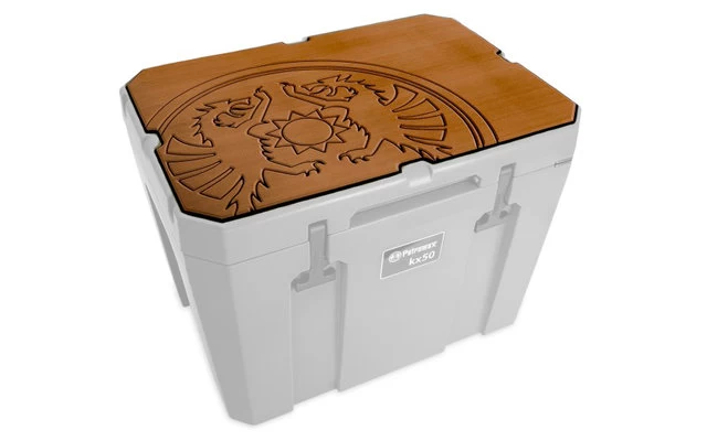 Petromax Haft-Auflage Für Kühlbox Kx50 Braun Mit Linien – Bild 7
