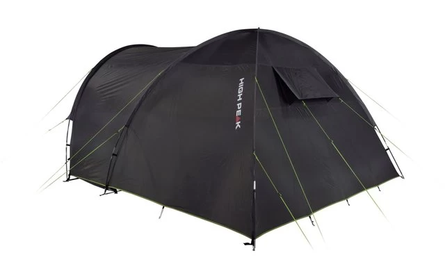 High Peak Samos 5 Kuppelzelt Mit Tunnel Vorbau Für 5 Personen 300 X 430 Cm – Bild 2
