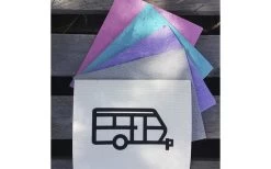 Pufz Schwedisches Geschirrtuch Wohnmobil Grau