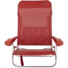 Crespo AL/221-M Beach Chair Strandstuhl Rot